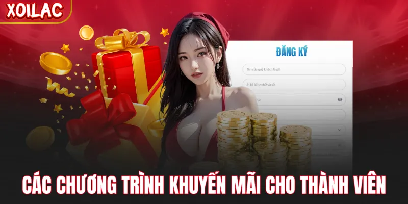 Các chương trình khuyến mãi cho thành viên mới