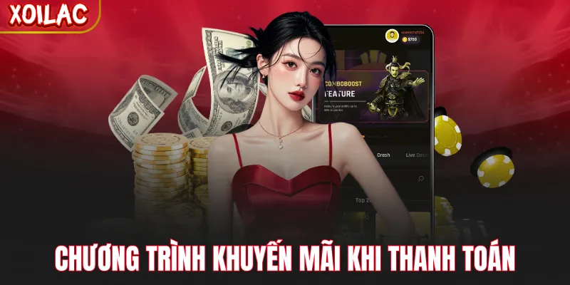 Chương trình khuyến mãi khi thanh toán